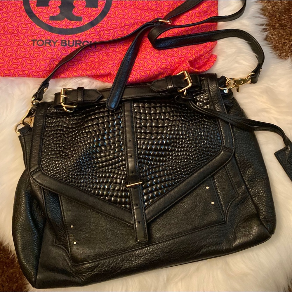 Tory Burch Black Tote Bag